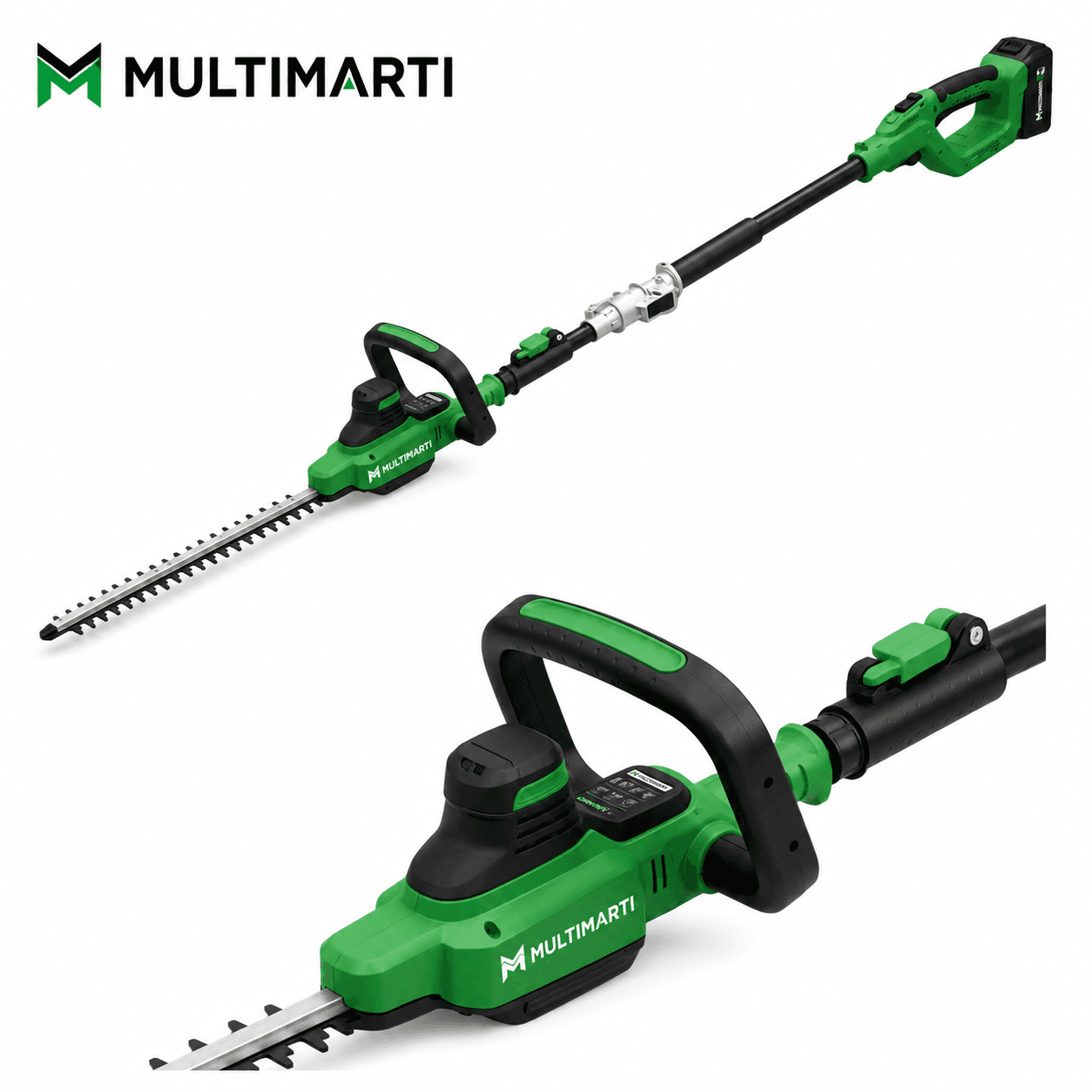 MultMarti TrimMaster 20V PowerCut Cordless Hedge Trimmer.